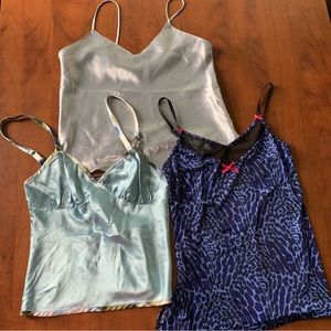 Set of 3 Small Multicoloured Night Tops